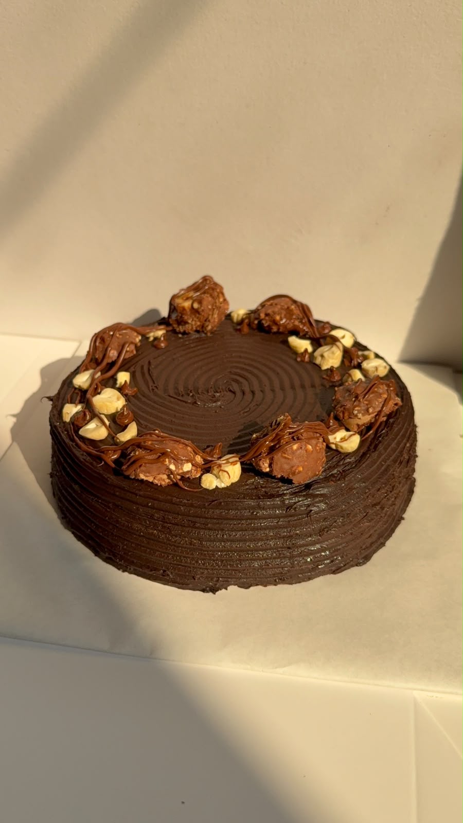 Hazelnut Nutella Cake
